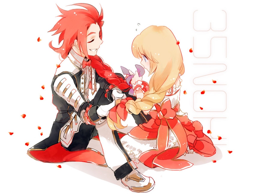 colette brunel and zelos wilder (tales of and 1 more) drawn by gotou_(pixiv37128)