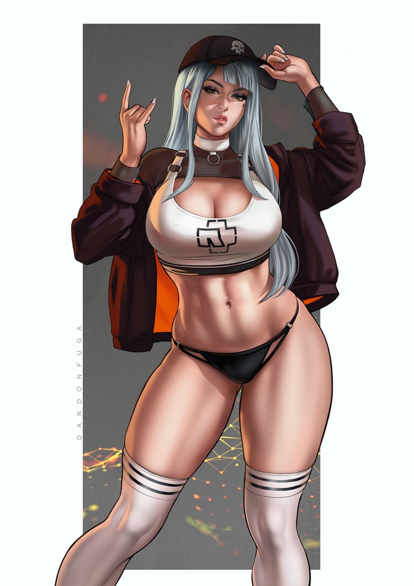 miss salty (original and 1 more) drawn by dandon_fuga