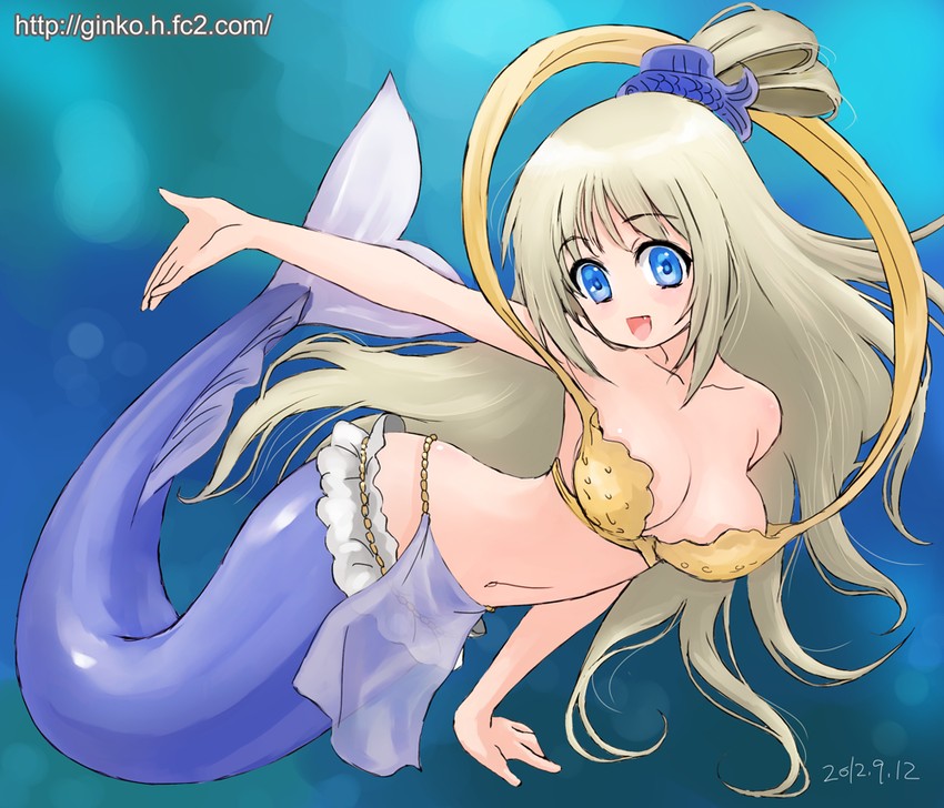noumi kudryavka and shirahoshi (one piece and 1 more) drawn by ginko_(silver_fox)