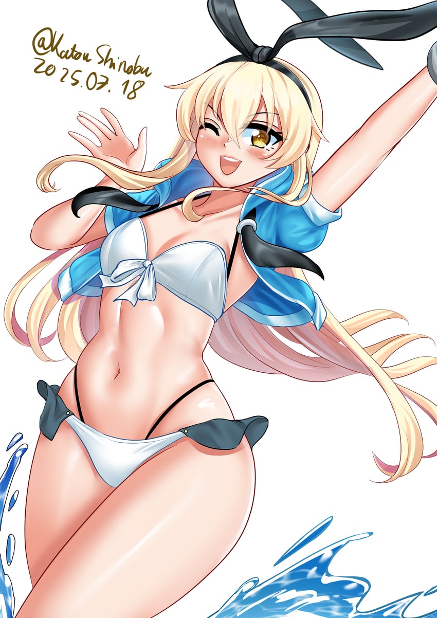 shimakaze (kantai collection) drawn by katou_shinobu