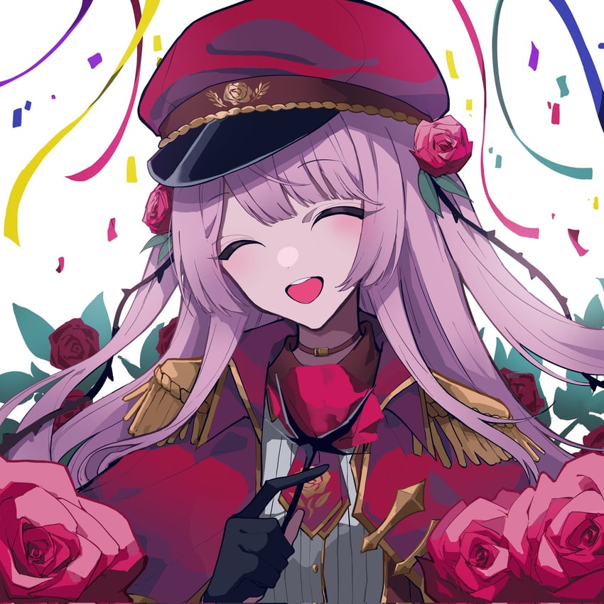 rosemi lovelock (nijisanji and 1 more) drawn by mentally_deficient
