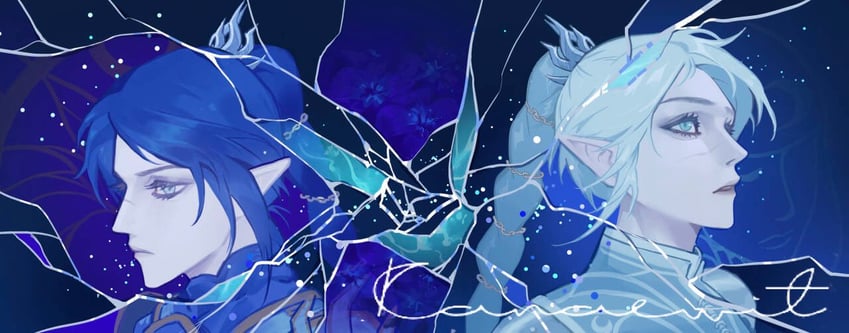shadowheart (dungeons & dragons and 2 more) drawn by kanaewit