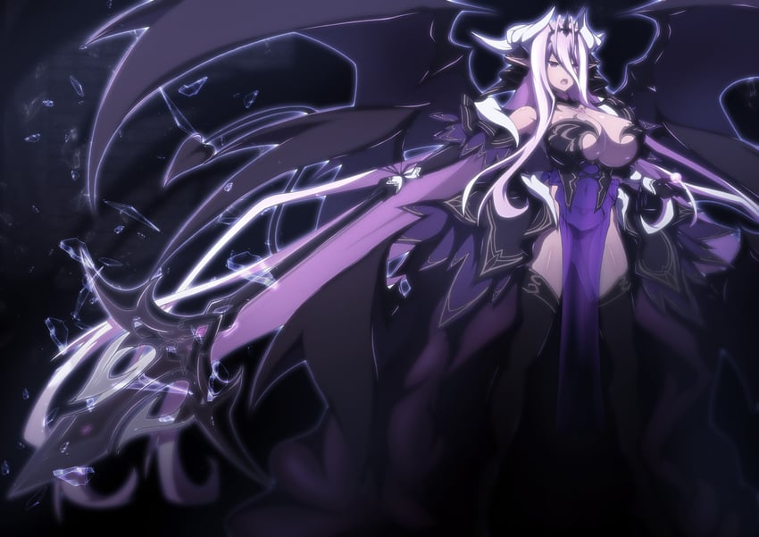 luxiel (kouyoku senki exs-tia) drawn by aoi_tabane