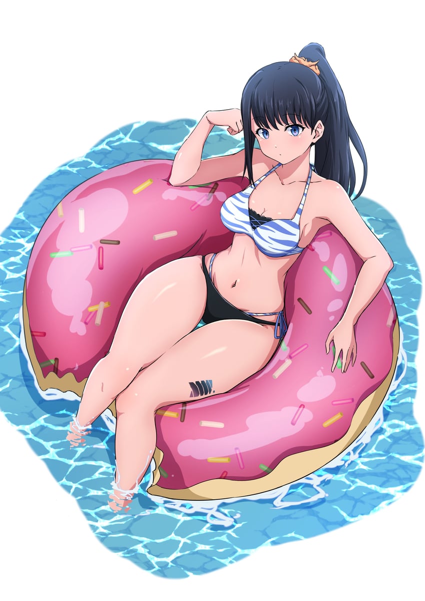 takarada rikka (gridman universe and 1 more) drawn by nishizuki_shino