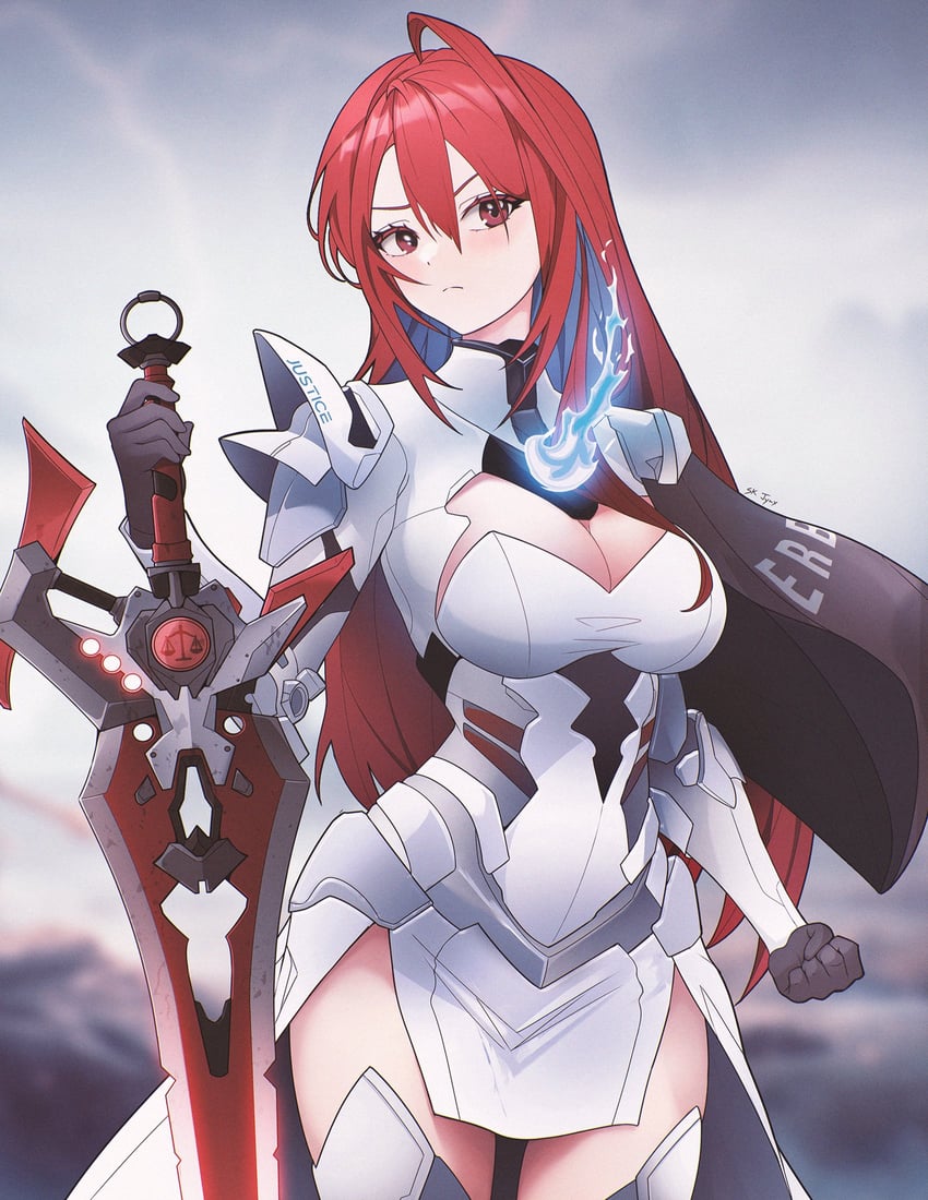 elizabeth rose bloodflame (hololive and 1 more) drawn by sk_jynx