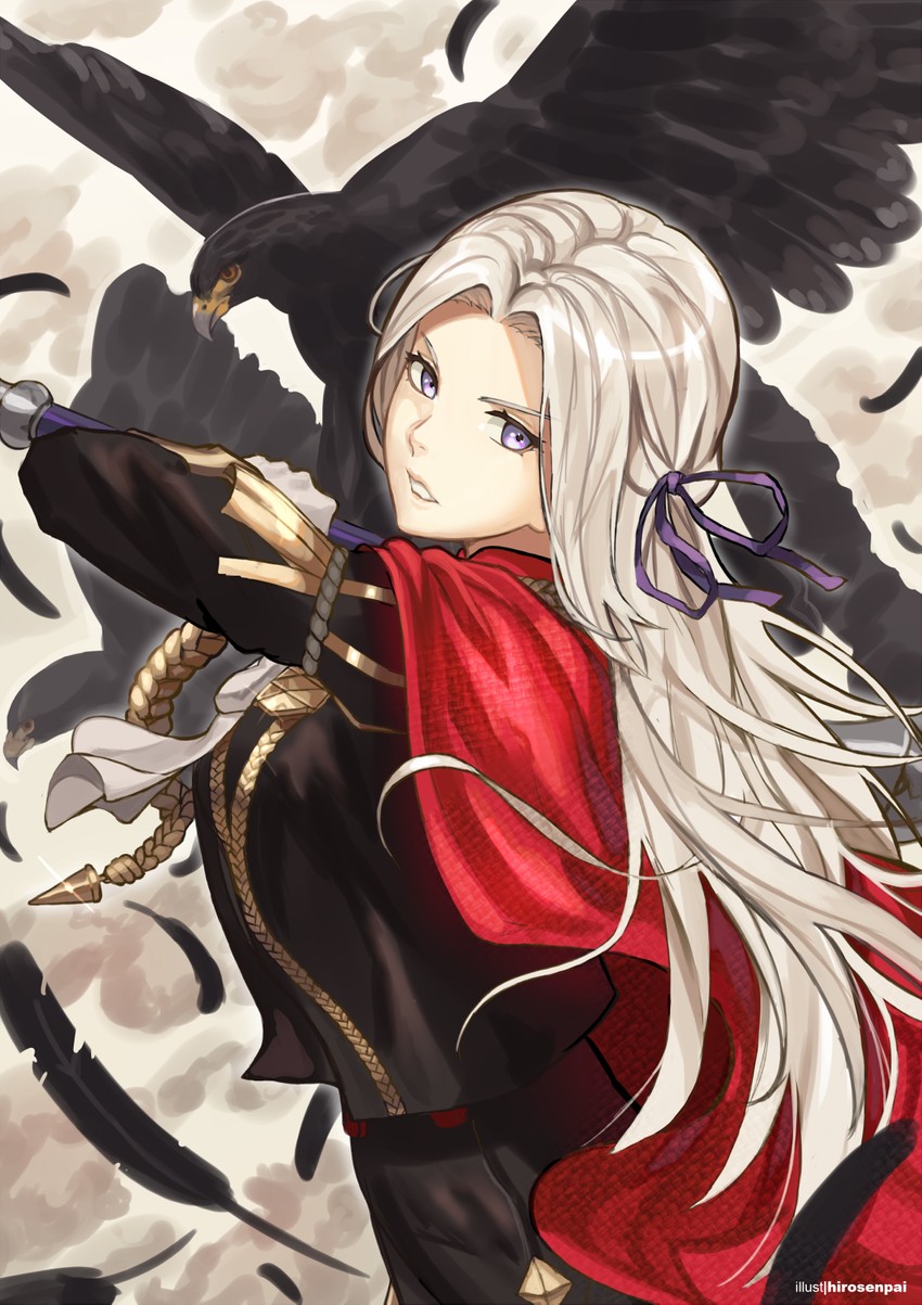 edelgard von hresvelg (fire emblem and 2 more) drawn by hirosenpai