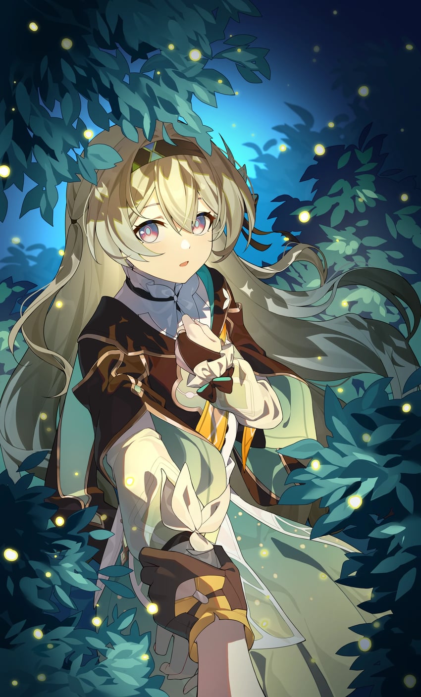 trailblazer and stelle (honkai and 1 more) drawn by fuyujiang