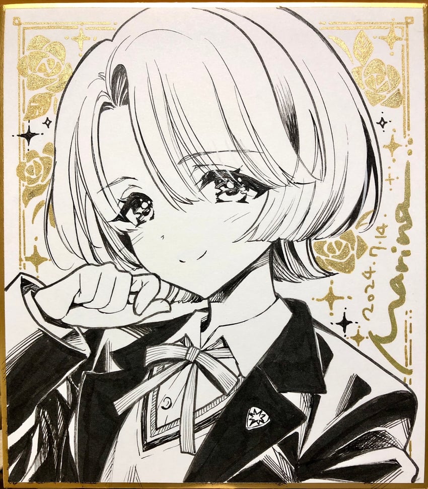 arimura mao (idolmaster and 1 more) drawn by marine_(confeitokobo)