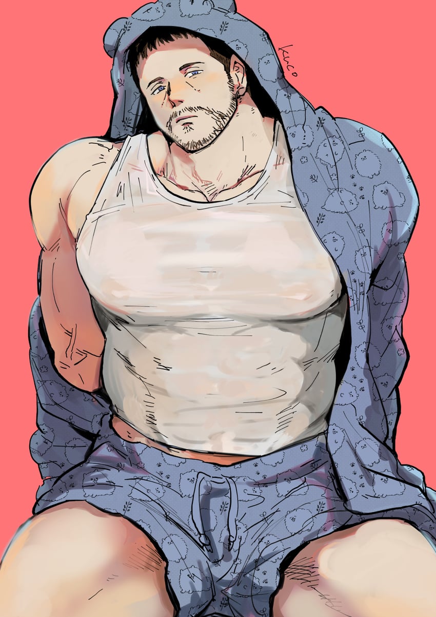 chris redfield (resident evil and 1 more) drawn by kuconoms