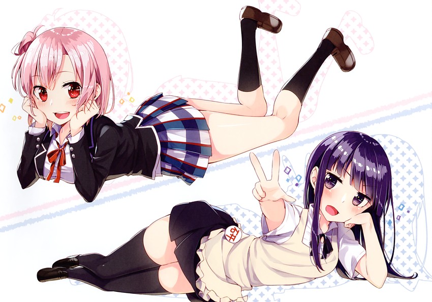 yuigahama yui and yamada aoi (yahari ore no seishun lovecome wa machigatteiru. and 1 more) drawn by sakuragi_ren