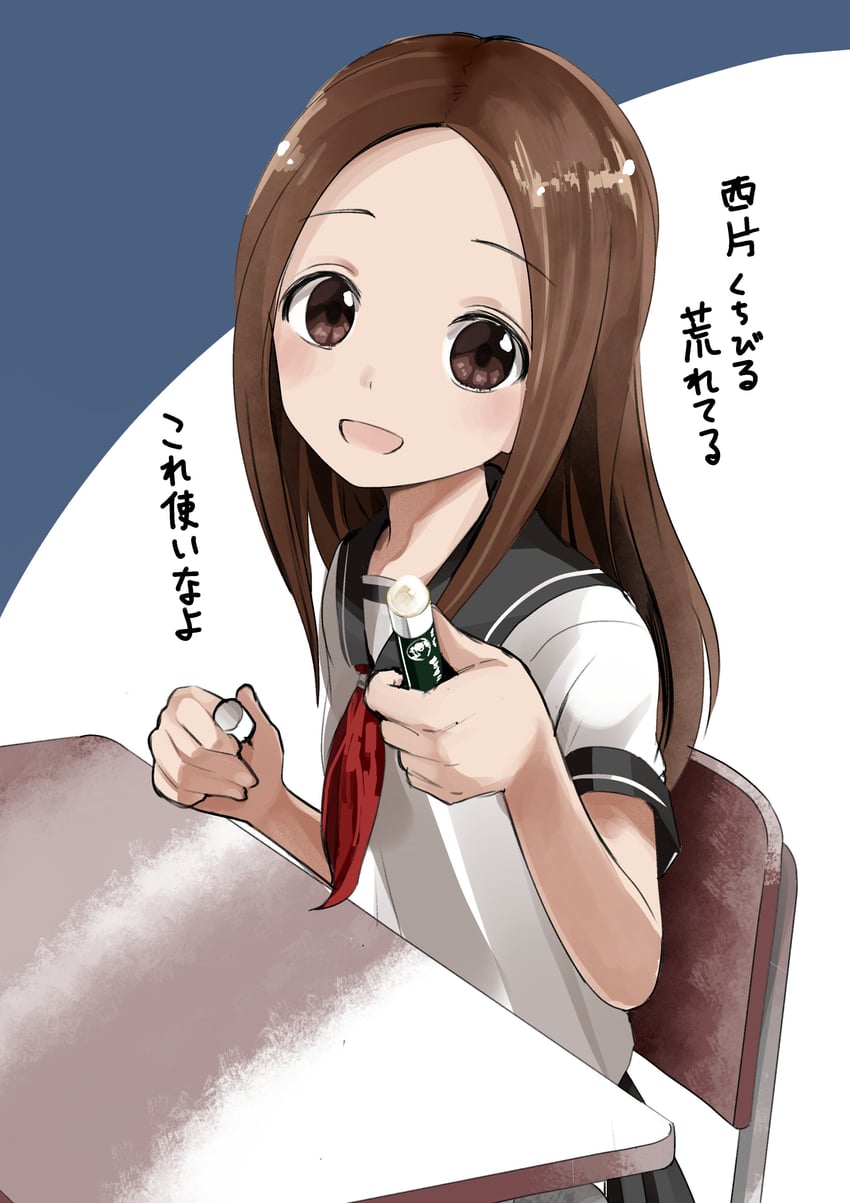 takagi-san (karakai jouzu no takagi-san and 1 more) drawn by akasaka_aka