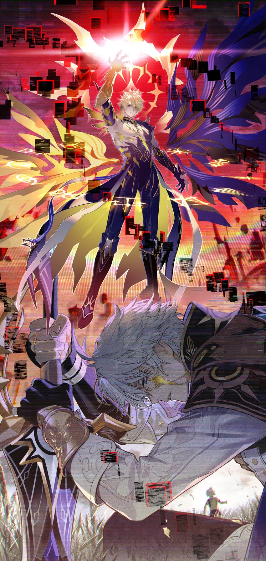 phainon (honkai and 1 more) drawn by gr_giri