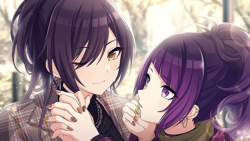 shirase sakuya and tanaka mamimi (idolmaster and 1 more)