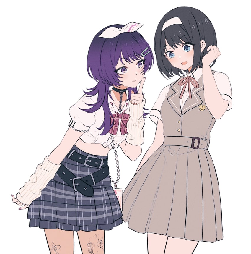 tanaka mamimi and mitsumine yuika (idolmaster and 1 more) drawn by migolu