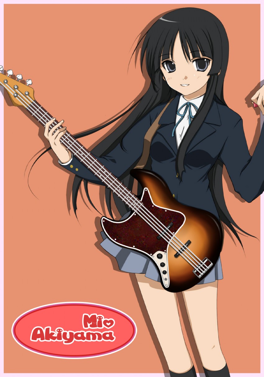 akiyama mio (k-on!) drawn by delpico