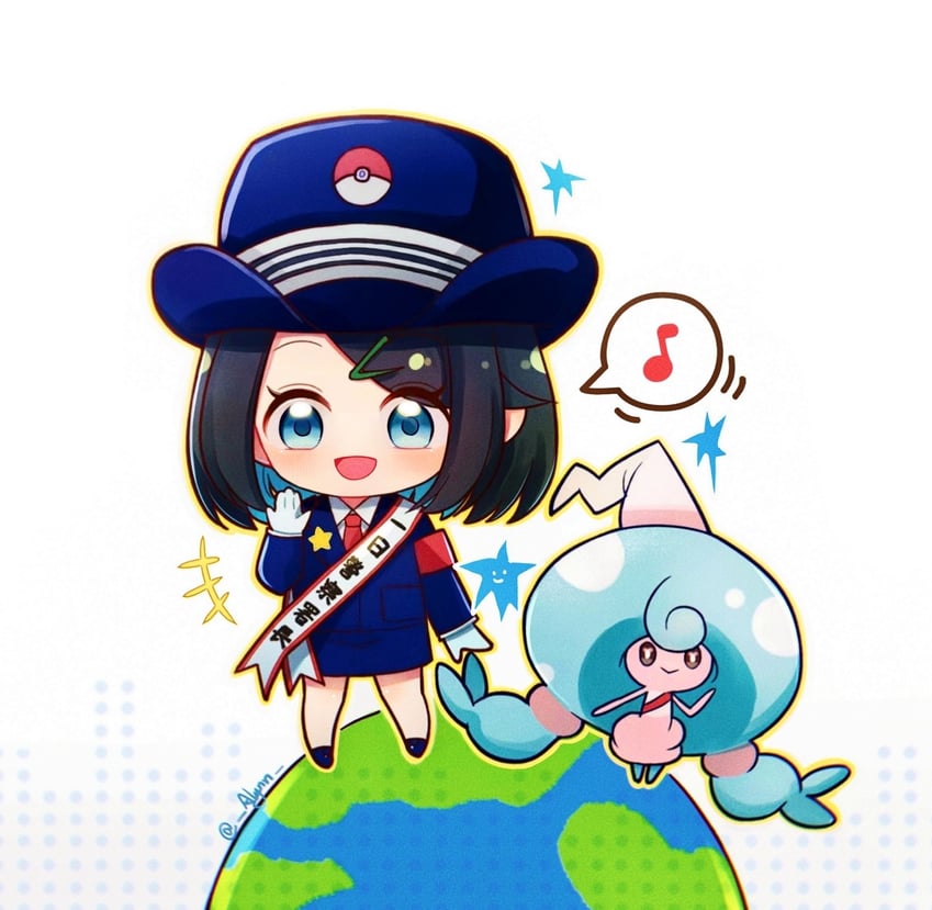 liko and hattrem (pokemon and 1 more) drawn by alynn610