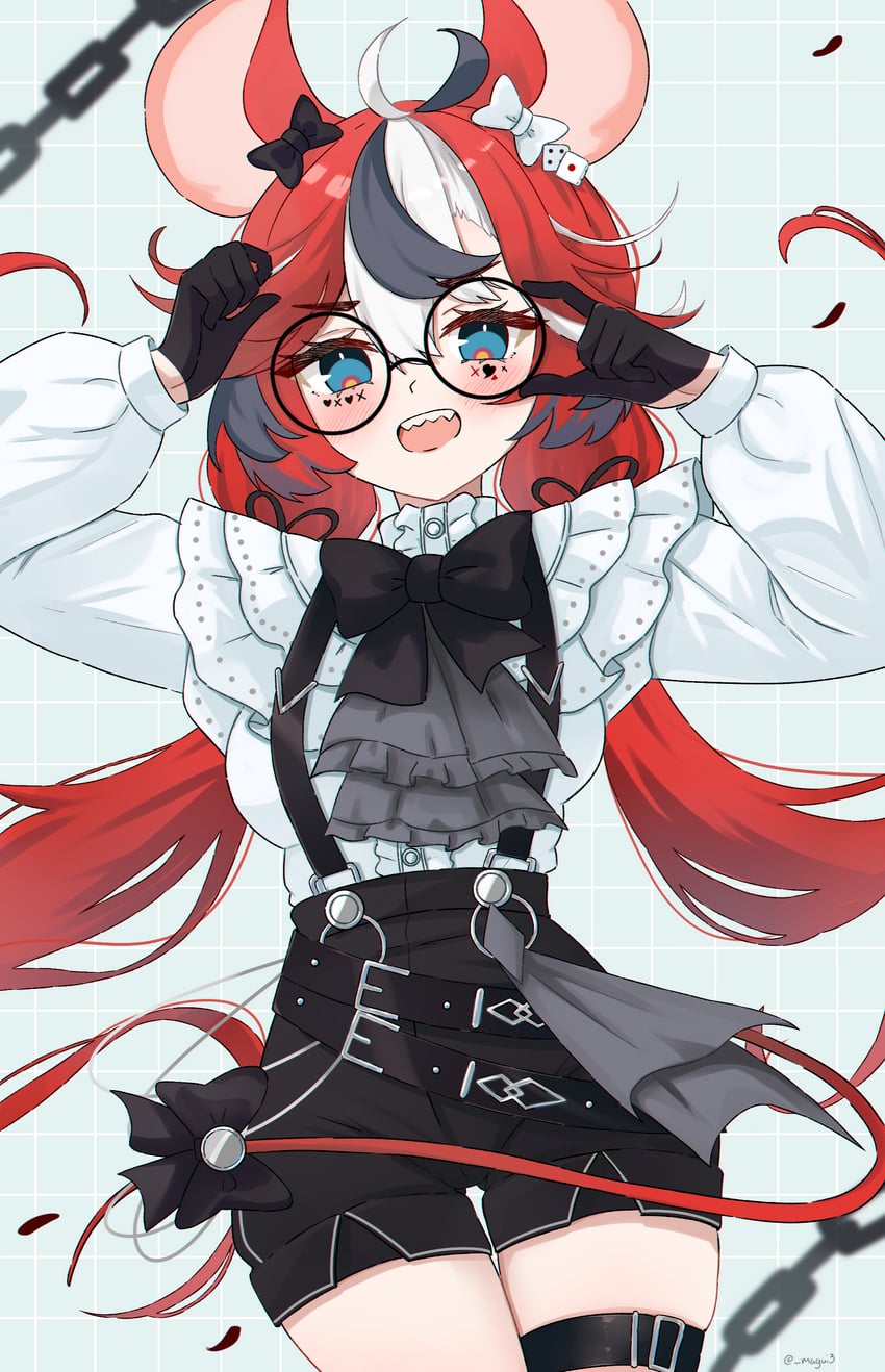 hakos baelz (hololive and 1 more) drawn by magui3