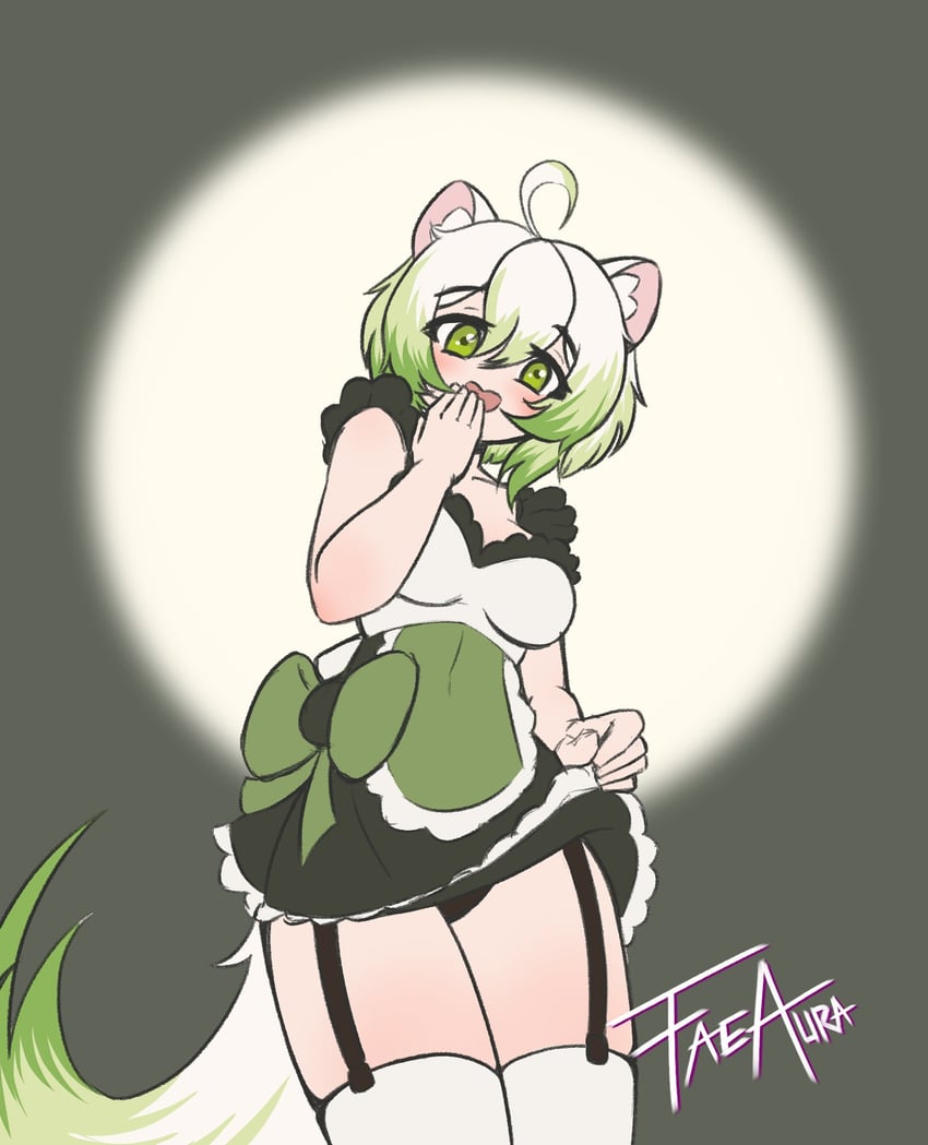 laimu (indie virtual youtuber and 1 more) drawn by faeaura