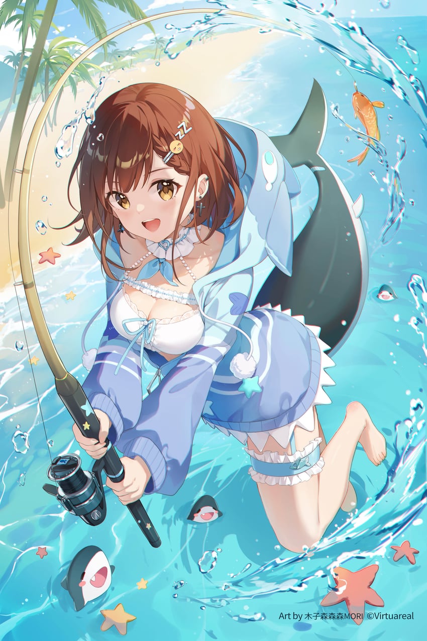 nanami (nijisanji and 1 more) drawn by morimori_(14292311)