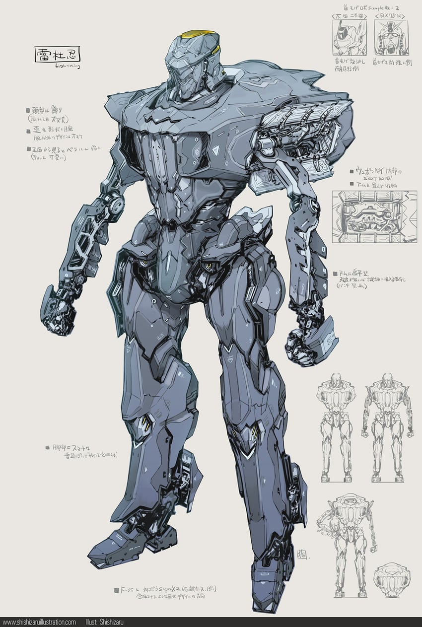 rx-78-2 gundam and av-98 ingram unit 2 (original and 3 more) drawn by shishizaru