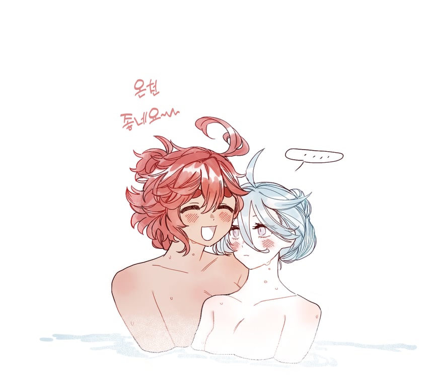 suletta mercury and miorine rembran (gundam and 1 more) drawn by myong8_0