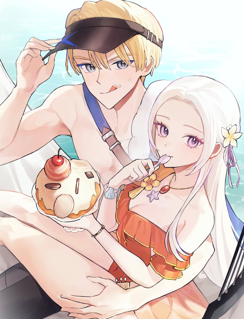 edelgard von hresvelg and dimitri alexandre blaiddyd (fire emblem and 2 more) drawn by ikaikakka
