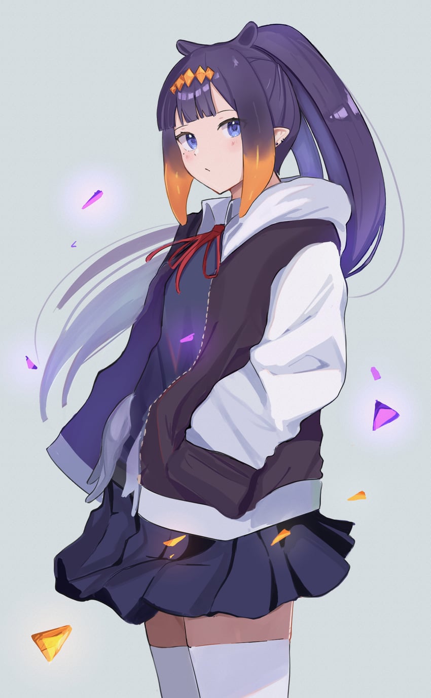 ninomae ina'nis (hololive and 1 more) drawn by ku_roiko