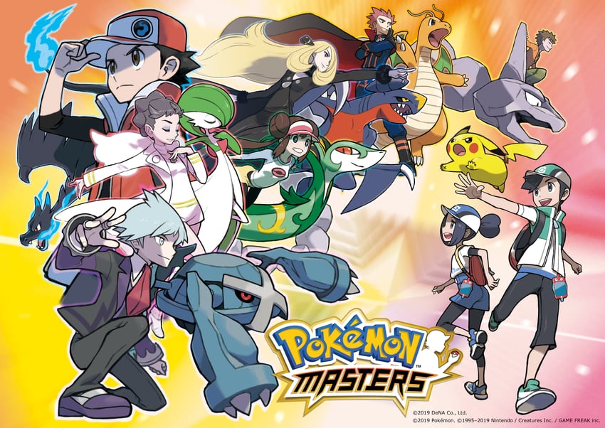 pikachu, gardevoir, rosa, cynthia, red, and 17 more (pokemon and 6 more) drawn by sugimori_ken