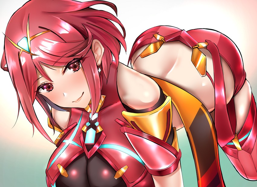 pyra (xenoblade chronicles and 1 more) drawn by benten_(ioj3446)