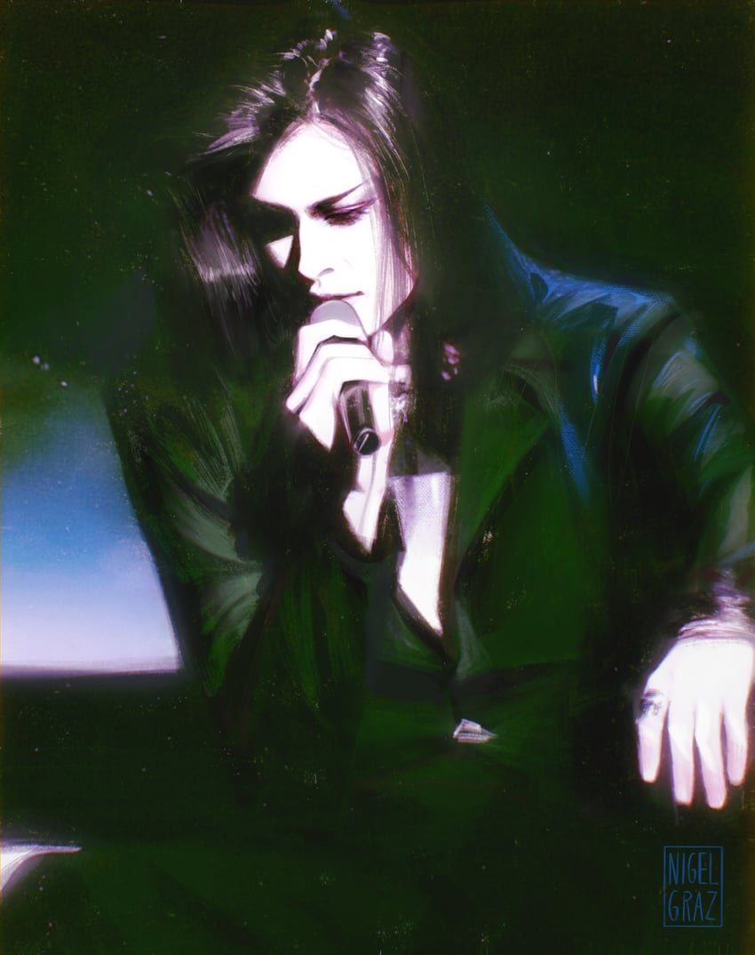 sakurai atsushi (real life and 1 more) drawn by nigelgraz