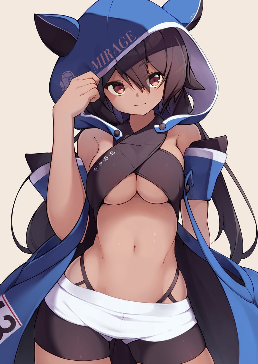 jintei (umamusume and 2 more) drawn by hibiki_(zerocodo)