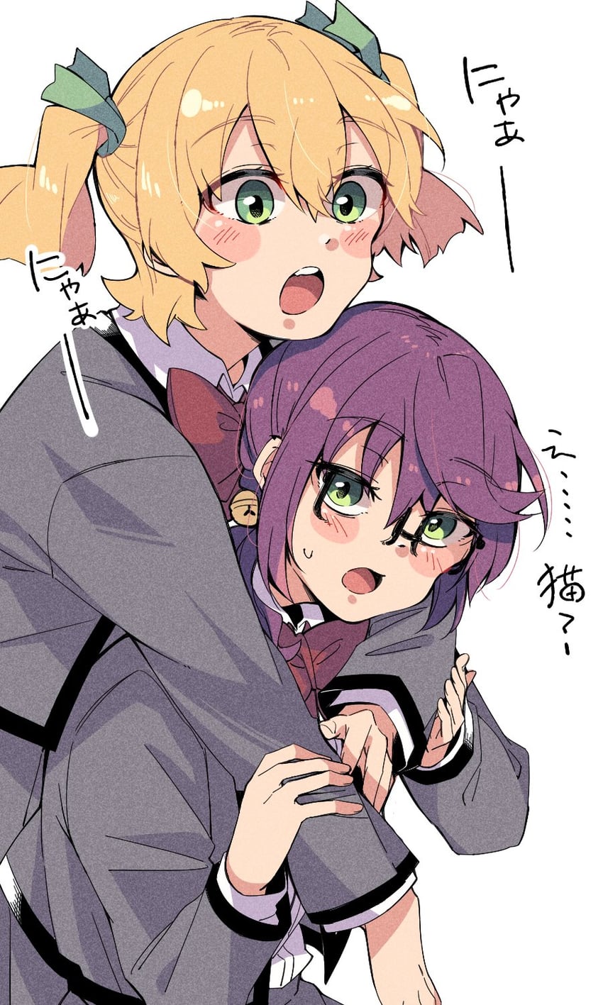 daiba nana and hoshimi junna (shoujo kageki revue starlight) drawn by bbr_brbr