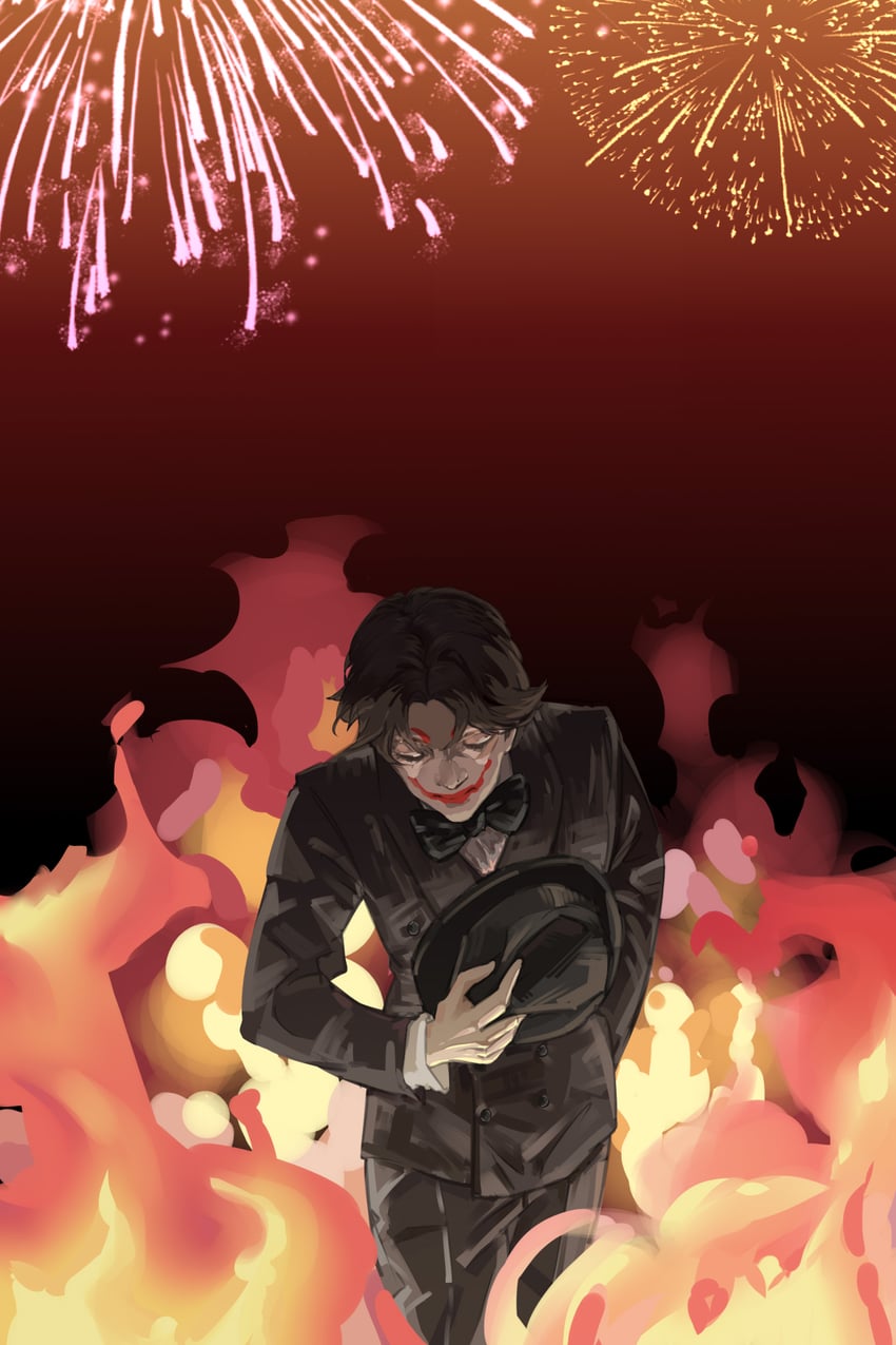 klein moretti (lord of the mysteries) drawn by gulu3138