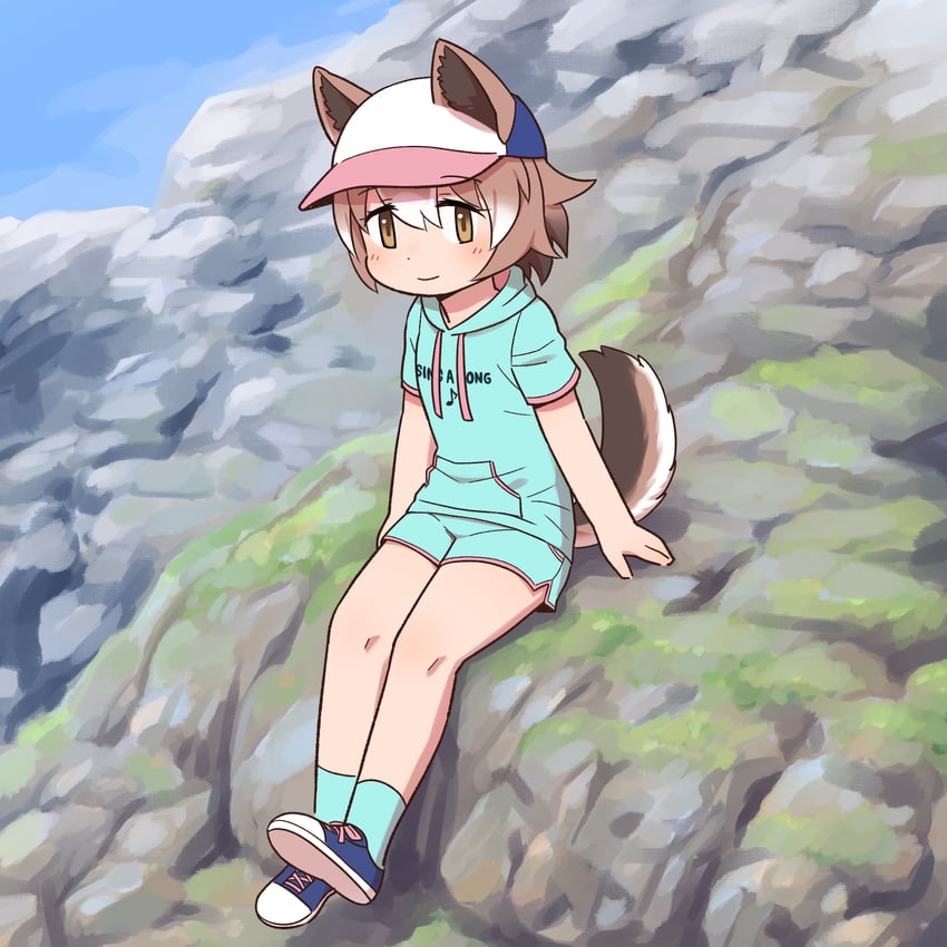 new guinea highland wild dog (kemono friends and 1 more) drawn by 0x0082