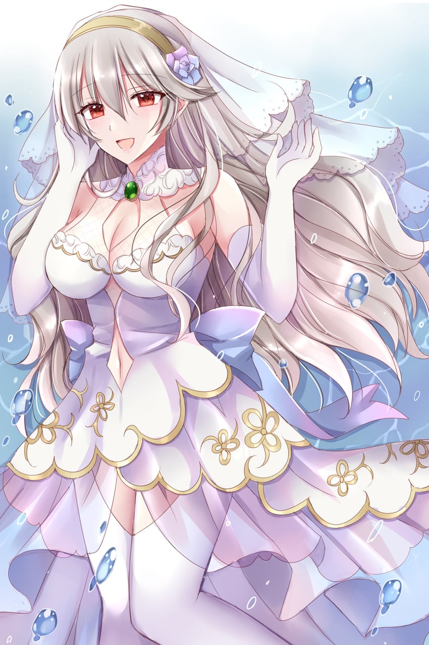 female corrin (fire emblem and 1 more) drawn by kirishima_riona