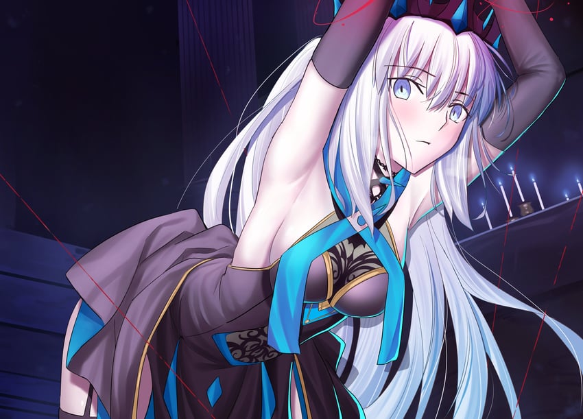 morgan le fay (fate and 1 more) drawn by longdq3008