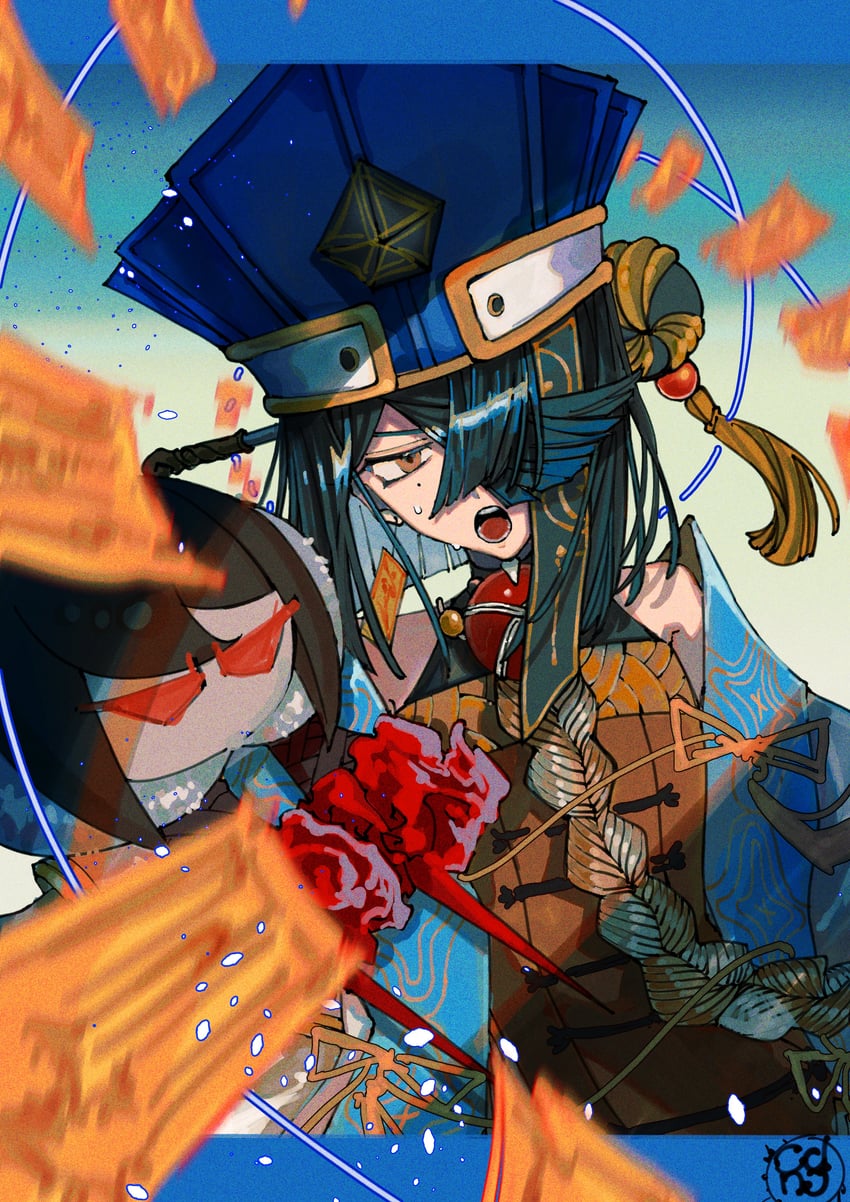 xu fu (fate and 1 more) drawn by kongnan_147