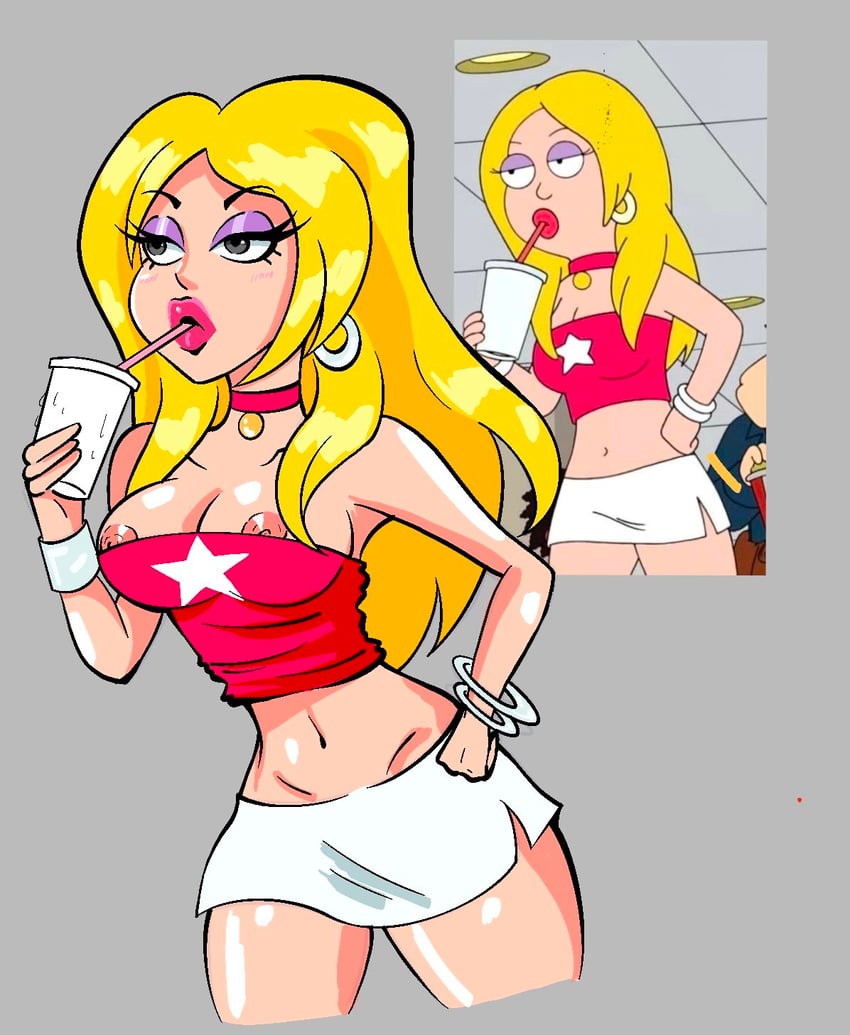 francine smith (american dad!) drawn by bohoboobs