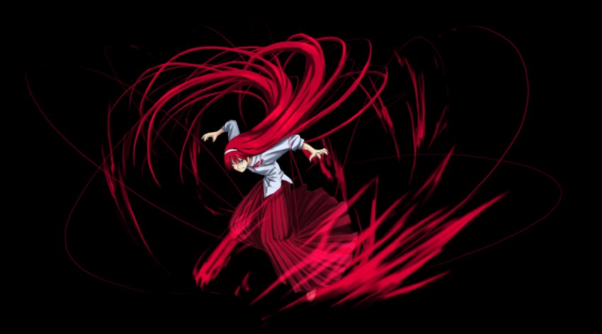 tohno akiha and vermillion akiha (tsukihime and 1 more) drawn by matsuki_akira