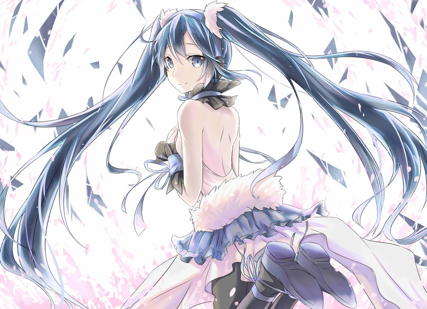 hatsune miku (vocaloid and 2 more) drawn by jeffrey10