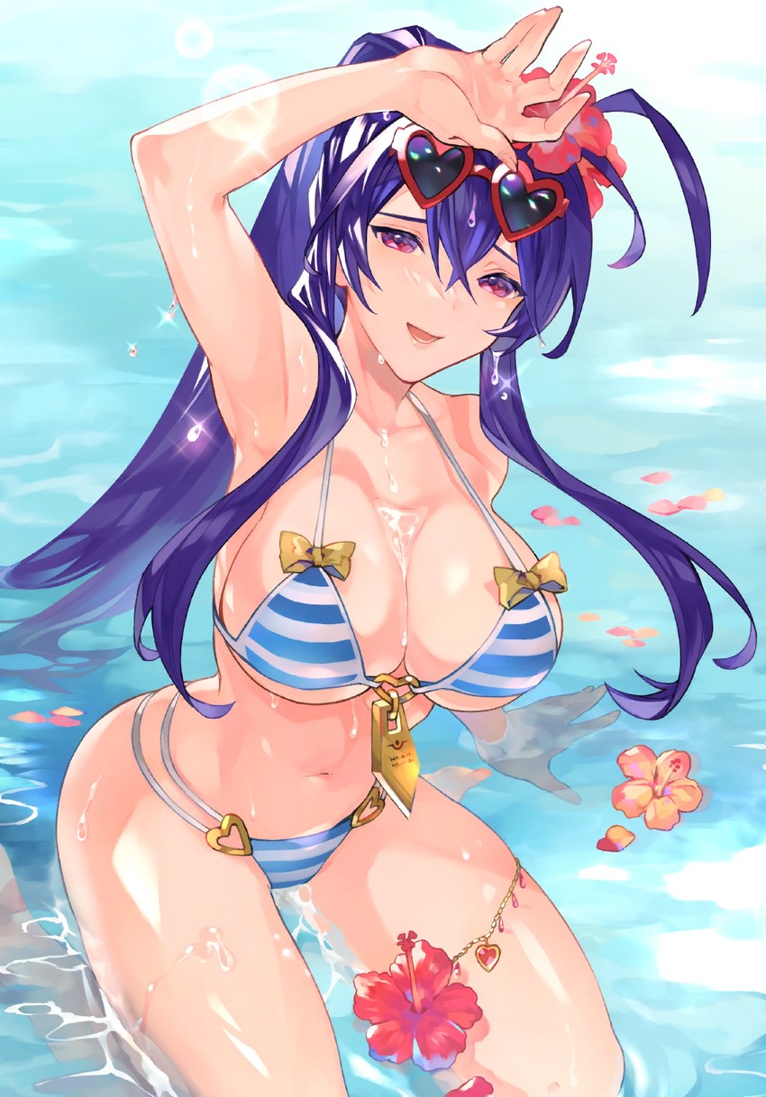 mai natsume (blazblue and 1 more) drawn by sumeshi_(ambivalince)