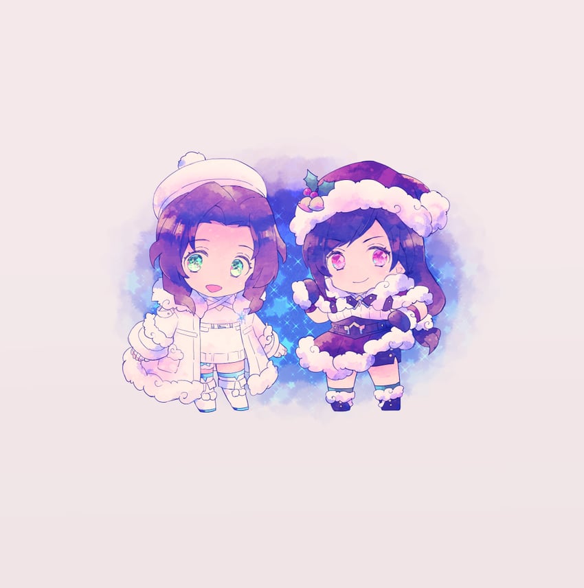 tifa lockhart and aerith gainsborough (final fantasy and 2 more) drawn by saki_(hxaxcxk)