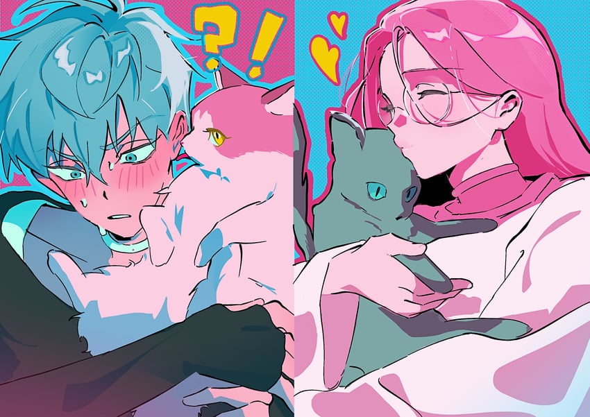 mizi and till (alien stage) drawn by 2828_san