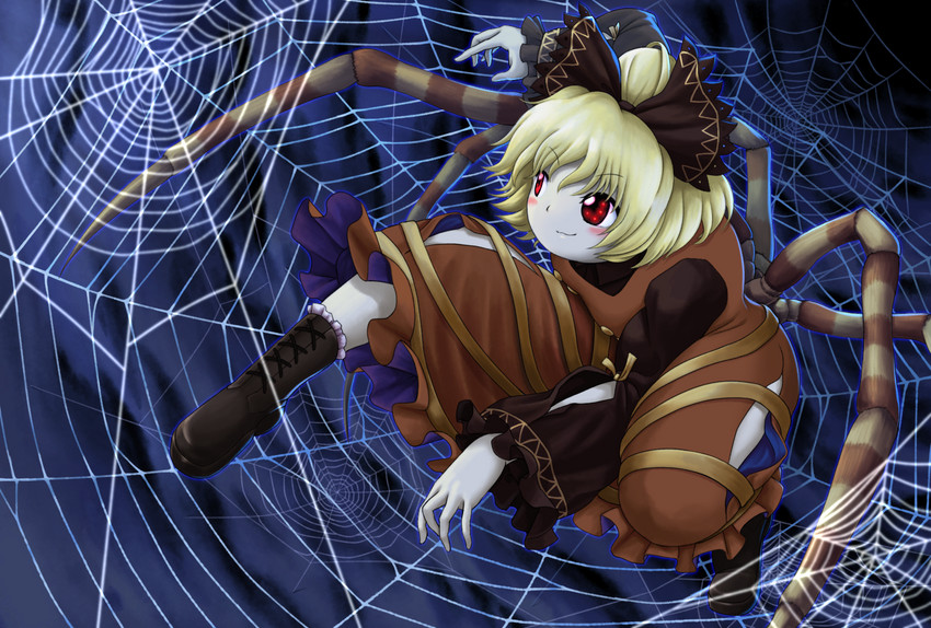 kurodani yamame (touhou and 1 more) drawn by parasite_oyatsu