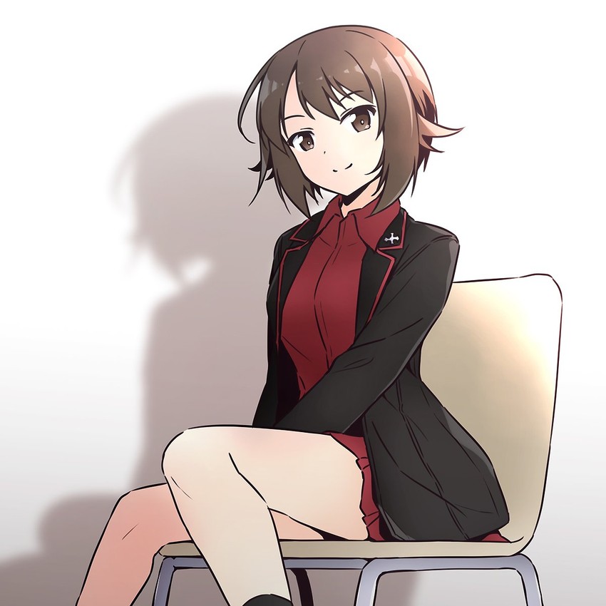 nishizumi maho (girls und panzer) drawn by vri_(tinder_box)