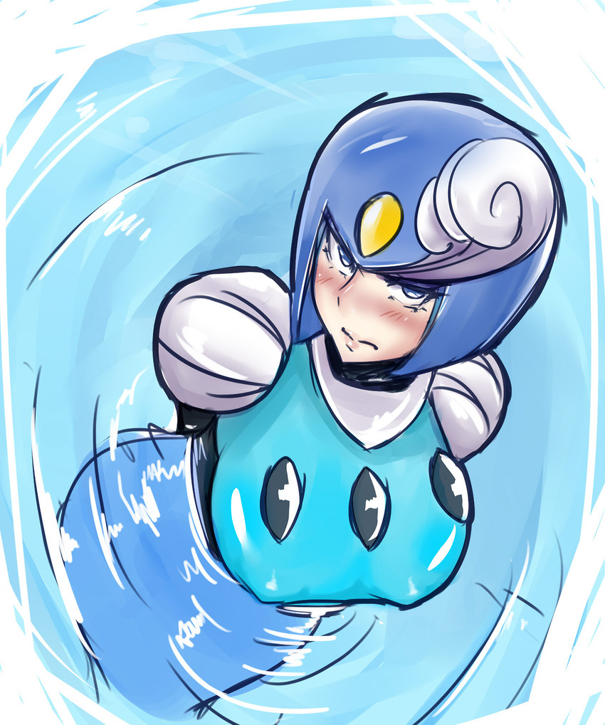 splash woman (mega man and 1 more) drawn by grandmastag