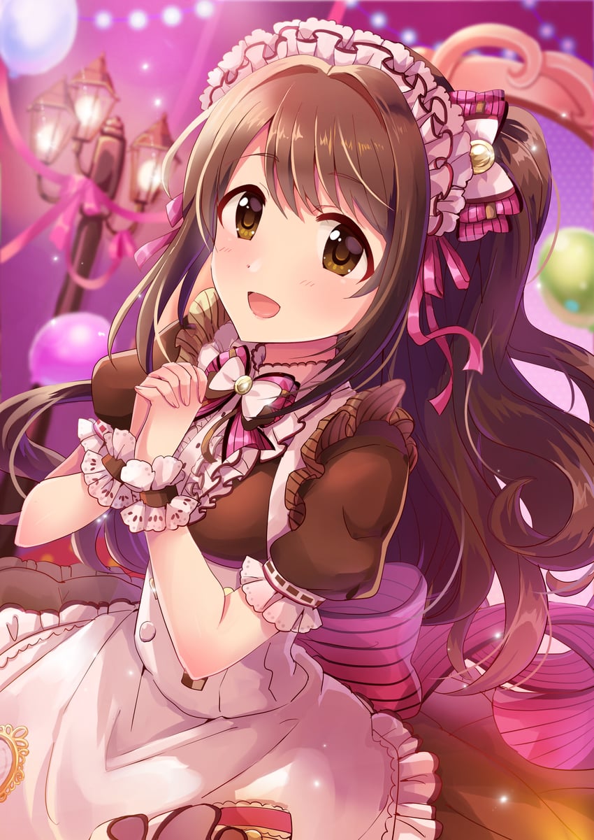 shimamura uzuki (idolmaster and 2 more) drawn by sakura_ran