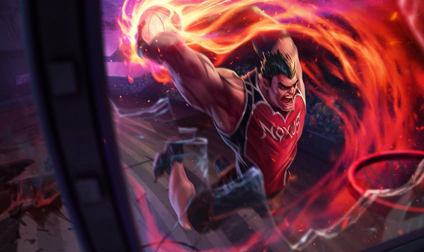 darius and dunkmaster darius (league of legends) drawn by hugenfast