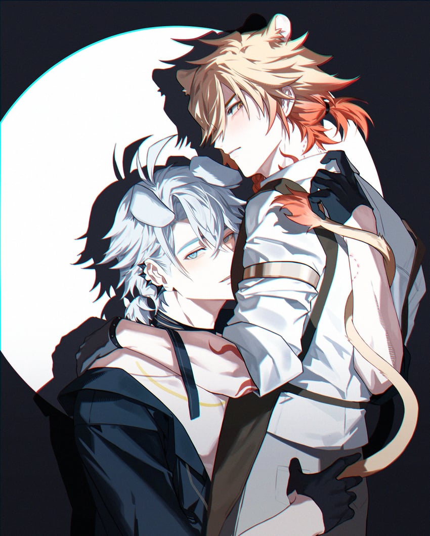 phainon and mydei (honkai and 1 more) drawn by jujeop
