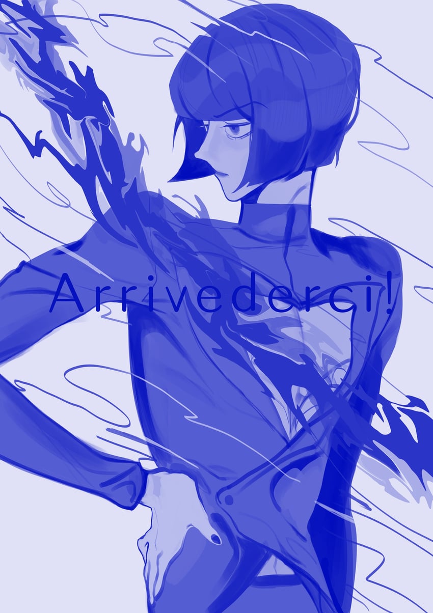 bruno bucciarati (jojo no kimyou na bouken and 1 more) drawn by jiangyueegoshi
